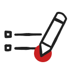 pen with checklist