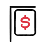 sign with money symbol