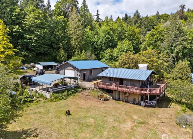 Property at 50 N Schaufler Ln, Lilliwaup, WA 98555, 4 beds, 2 baths