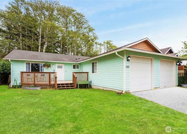 Property at 520 E Chance A La Mer NE, Ocean Shores, WA 98569, 3 beds, 2 baths