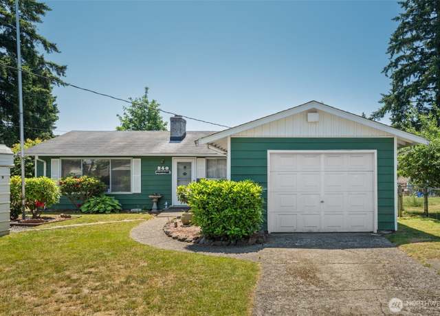Property at 240 167th St S, Spanaway, WA 98387, 4 beds, 1 bath