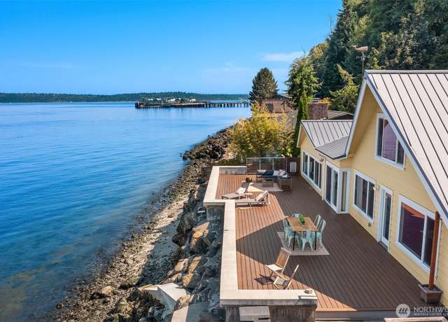 Property at 10843 Point Vashon Dr SW, Vashon, WA 98070, 2 beds, 2 baths
