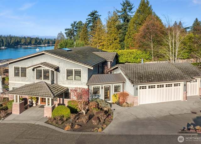 Property at 8910 NE 33rd St, Yarrow Point, WA 98004, 5 beds, 5.5 baths