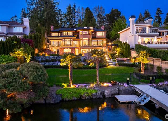 Property at 9441 Lake Washington Blvd NE, Bellevue, WA 98004, 5 beds, 7.5 baths