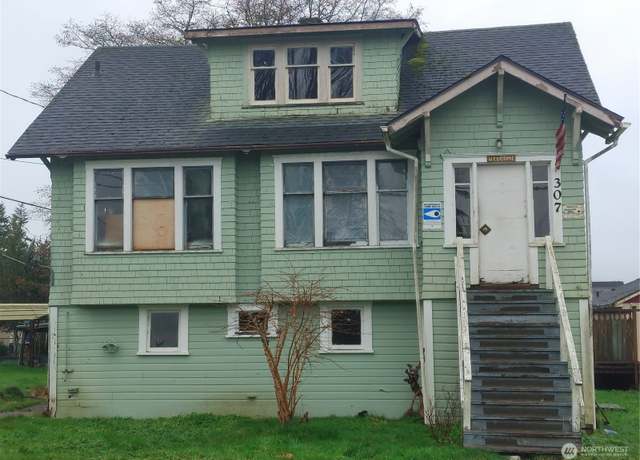 Property at 307 S Exchange St, Aberdeen, WA 98520, 4 beds, 1.5 baths