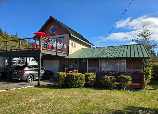 Property at 61 Salt Air St, Clallam Bay, WA 98326, 2 beds, 1 bath