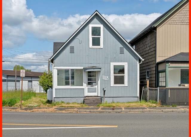 Property at 1118 W Wishkah St, Aberdeen, WA 98520, 4 beds, 1 bath