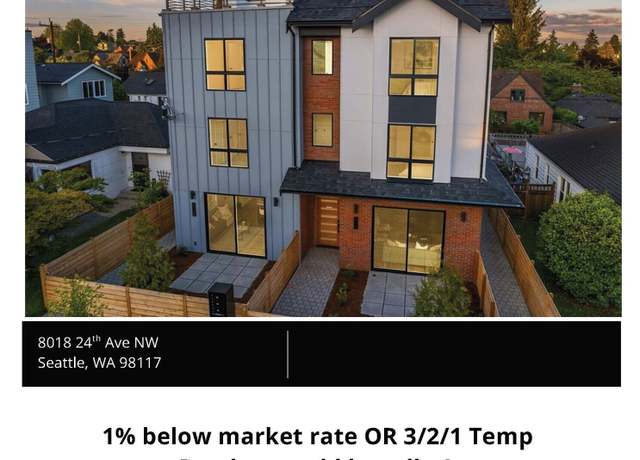 Property at 8018 24th Ave NW, Seattle, WA 98117, 4 beds, 2.5 baths