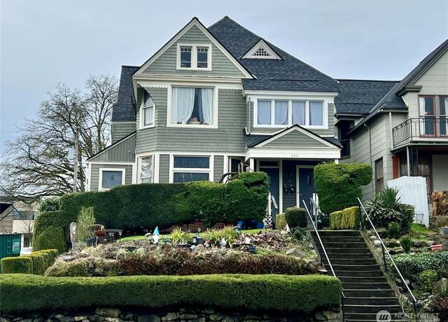 Property at 302 N J St, Tacoma, WA 98403, 3 beds, 3 baths