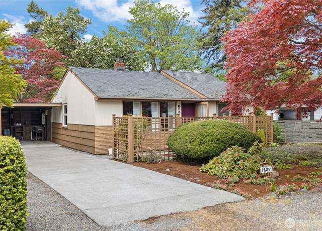 Property at 18851 Ashworth Ave N, Shoreline, WA 98133, 2 beds, 1 bath