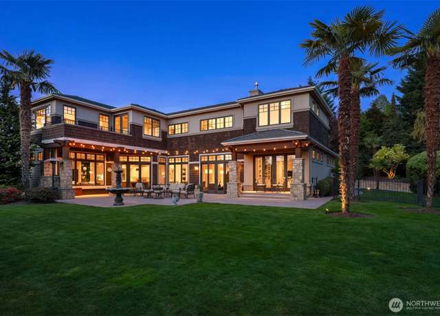 Property at 9420 NE 31st St, Clyde Hill, WA 98004, 4 beds, 4.5 baths
