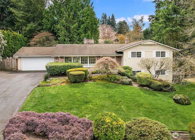 Property at 9617 NE 32nd St, Clyde Hill, WA 98004, 4 beds, 2.5 baths