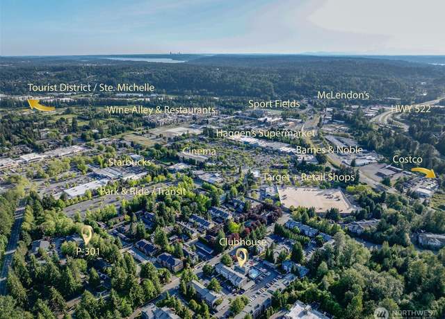 Property at 14221 NE 181st Pl Unit P-301, Woodinville, WA 98072, 2 beds, 2 baths