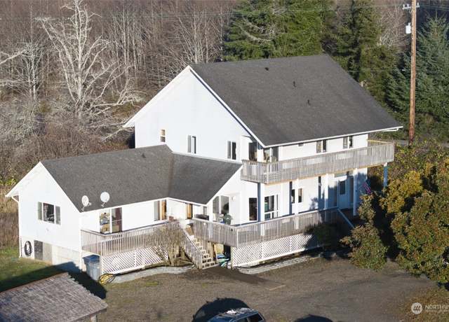 Property at 1487 Ocean Beach Rd, Hoquiam, WA 98550, 5 beds, 3 baths