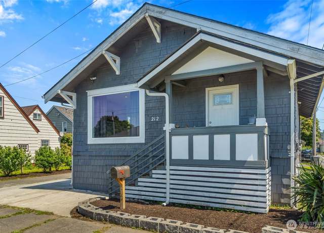 Property at 212 N Michigan St, Aberdeen, WA 98520, 2 beds, 1 bath