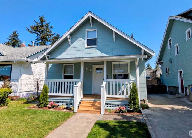 Property at 833 S Oakes St, Tacoma, WA 98405, 3 beds, 1 bath
