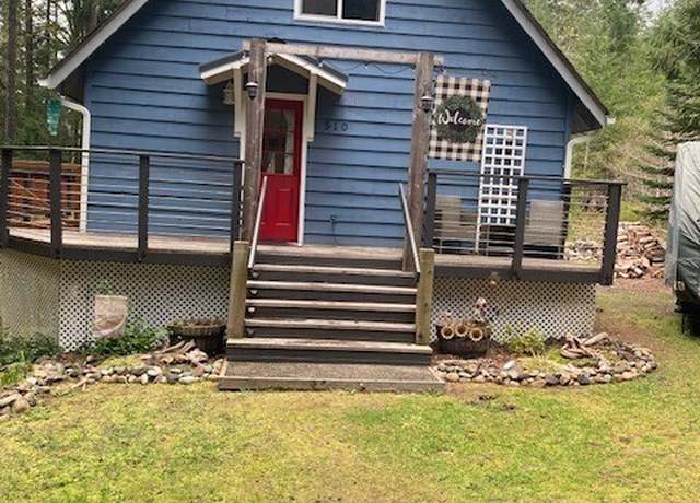 Property at 510 N Dow Mountain Dr, Hoodsport, WA 98548, 2 beds, 1 bath