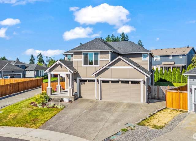 Property at 605 26th Avenue Ct, Milton, WA 98354, 5 beds, 3 baths