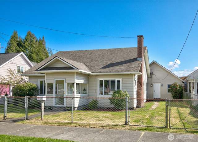 Property at 114 W Emerson Ave, Hoquiam, WA 98550, 4 beds, 2 baths
