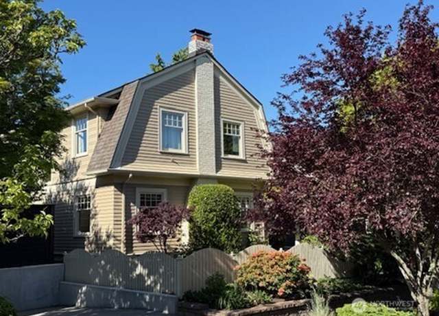 Property at 408 McGraw St, Seattle, WA 98109, 4 beds, 3.5 baths