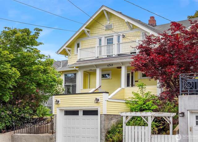 Property at 4749 Thackeray Pl NE, Seattle, WA 98105, 4 beds, 3 baths