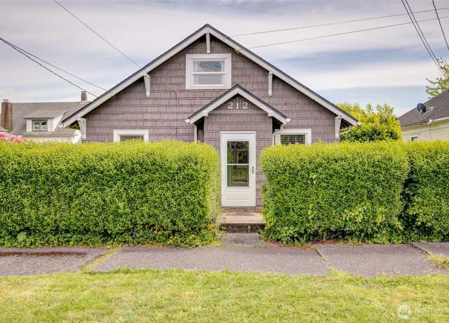 Property at 212 Hayes St, Hoquiam, WA 98550, 2 beds, 1 bath