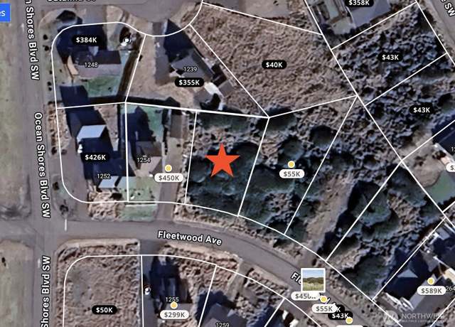 Property at 1256 Fleetwood Ave SW, Ocean Shores, WA 98569