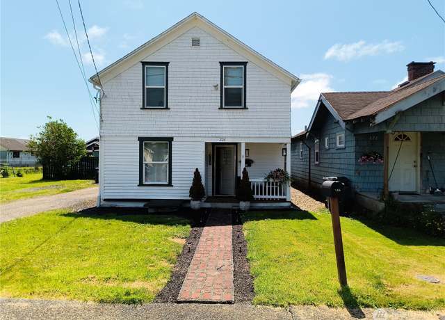 Property at 226 Eklund Ave, Hoquiam, WA 98550, 5 beds, 2 baths