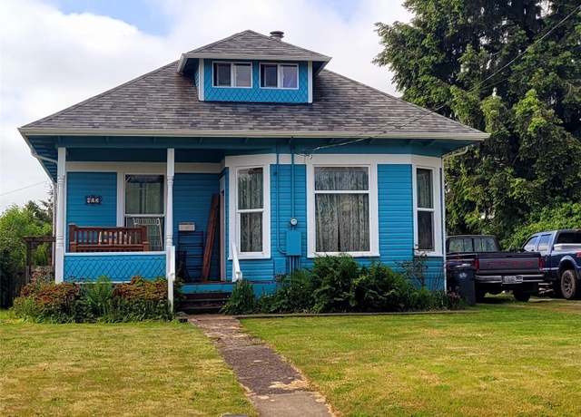 Property at 423 E Spruce St, Montesano, WA 98563, 3 beds, 1 bath