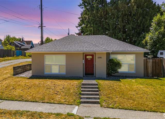 Property at 1216 S 45th St, Tacoma, WA 98418, 2 beds, 1 bath