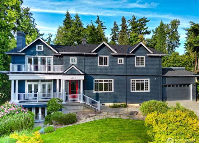 Property at 4032 W Mercer Way, Mercer Island, WA 98040, 6 beds, 4 baths