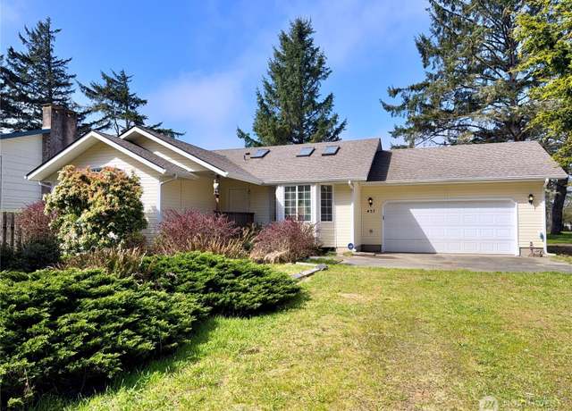Property at 457 Dolphin Ave NE, Ocean Shores, WA 98569, 3 beds, 2 baths