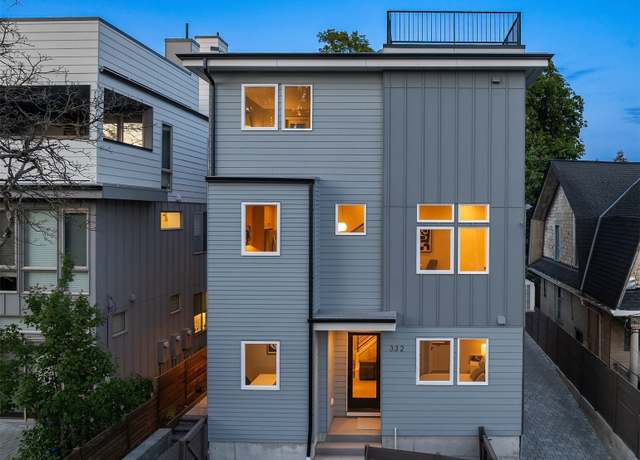 Property at 332 17th Ave, Seattle, WA 98122, 3 beds, 2.5 baths