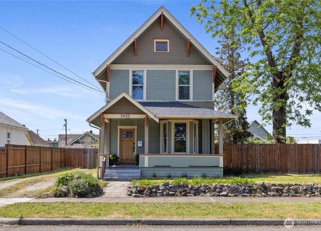 Property at 5428 S Warner St, Tacoma, WA 98409, 3 beds, 2 baths