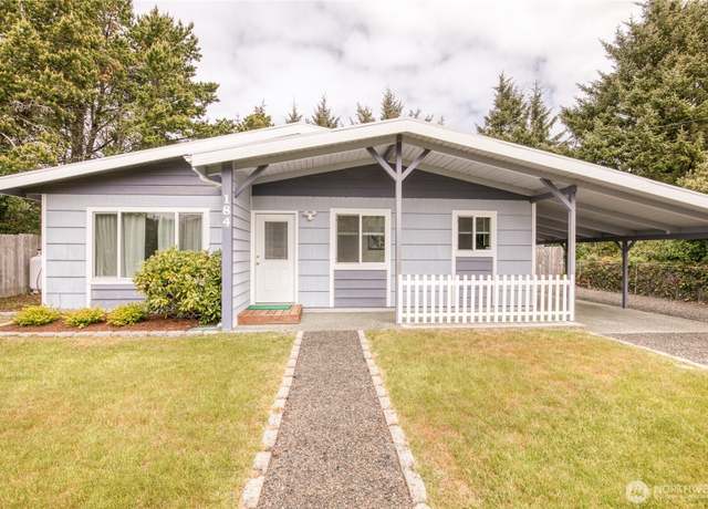 Property at 184 Frigate St NW, Ocean Shores, WA 98569, 2 beds, 1 bath