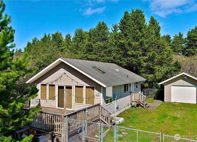 Property at 436 Seashore St SW, Ocean Shores, WA 98569, 2 beds, 1 bath
