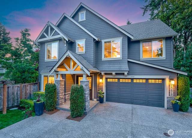 Property at 13418 NE 80th St, Redmond, WA 98052, 4 beds, 4 baths