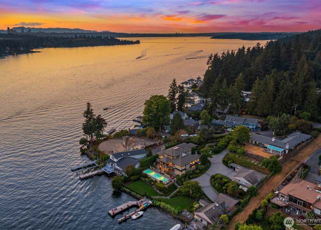 Property at 16 Enatai Dr, Bellevue, WA 98004, 3 beds, 5 baths