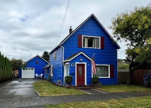 Property at 314 M St, Hoquiam, WA 98550, 4 beds, 1.5 baths