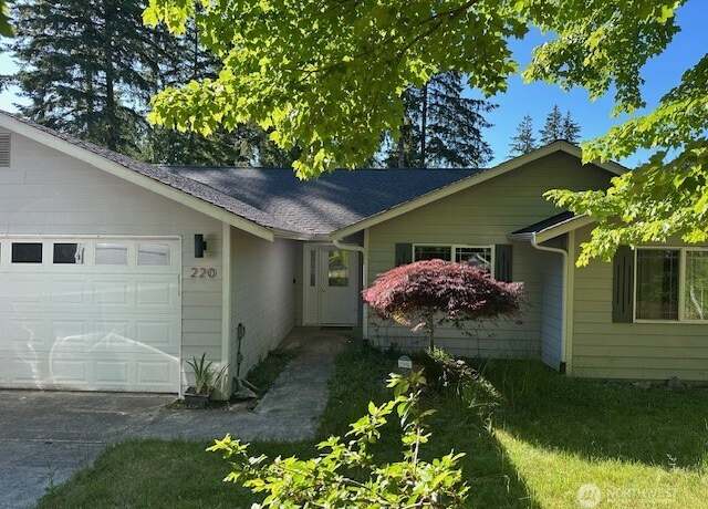 Property at 220 E Lake Forest Dr, Allyn, WA 98524, 4 beds, 2 baths