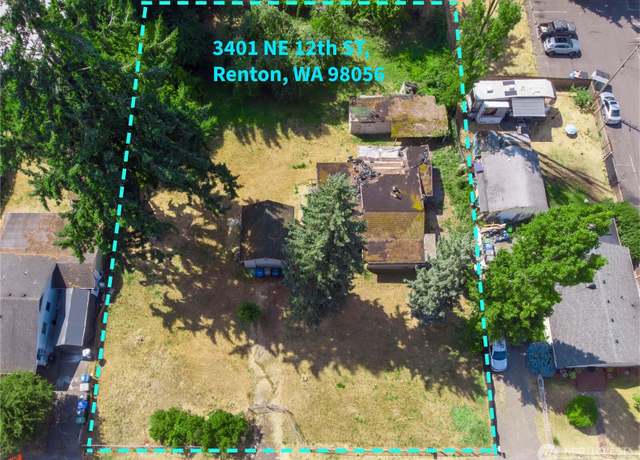 Property at 3401 NE 12th St, Renton, WA 98056, 2 beds, 1 bath