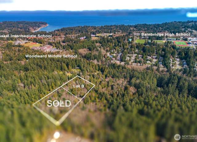 Property at 8679 NE Fox Den Ln Lot B, Bainbridge Island, WA 98110