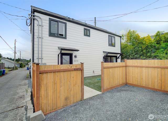 Property at 4413 SW Juneau St, Seattle, WA 98136, 2 beds, 2 baths