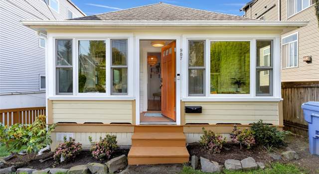 Property at 907 N 74th St, Seattle, WA 98103, 2 beds, 1 bath