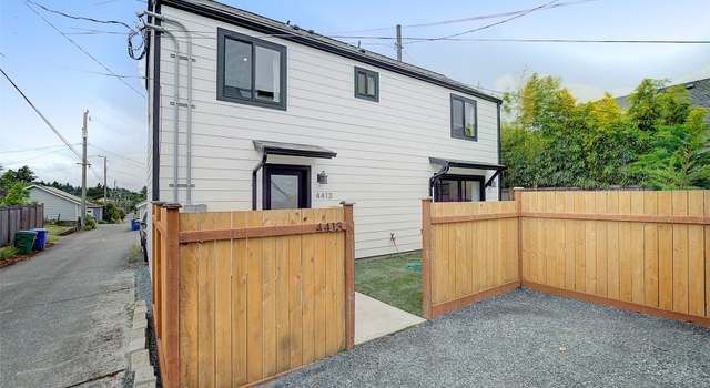 Photo of 4413 SW Juneau St, Seattle, WA 98136