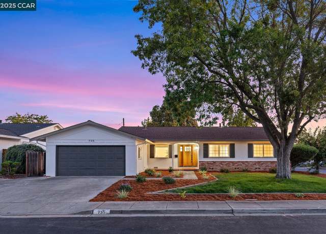 Property at 735 San Bruno Ct, Concord, CA 94518, 4 beds, 2 baths
