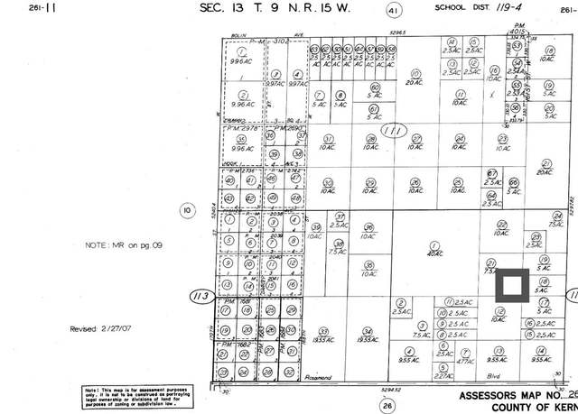 Property at S13 T9 R15 Rosamond Blvd, Other - See Remarks, CA 93560