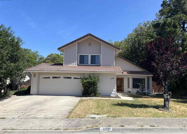 Property at 448 Mcgrue Cir, Vallejo, CA 94589, 3 beds, 2.5 baths