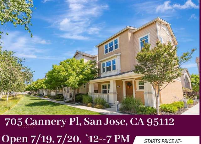 Property at 705 Cannery Pl, San Jose, CA 95112, 3 beds, 3.5 baths