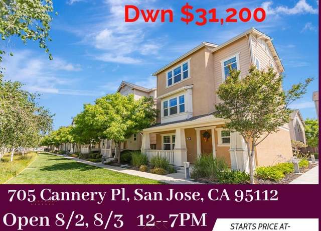 Property at 705 Cannery Pl, San Jose, CA 95112, 3 beds, 3.5 baths